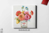 تابلو نقاشی گل سرزمین تازه IV