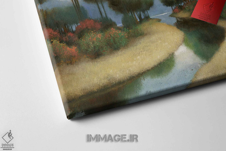تابلو "کنار آبراه I" اثر James Wiens، نمایشگر زیباییهای طبیعت و مناظر طبیعی