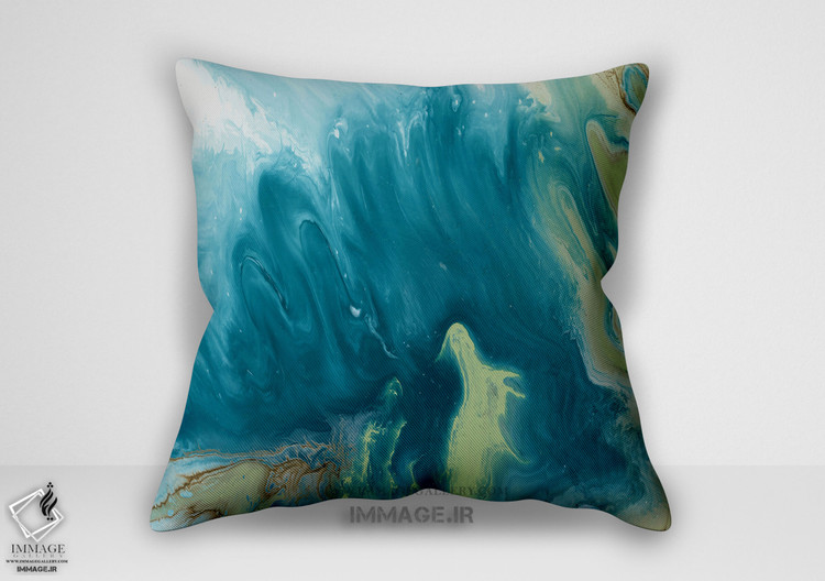 کوسن انتزاعی شکستن گشت و گذار توسط نقاشی پام ایلوسکی (BC 1145)