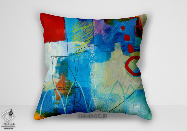 کوسن انتزاعی الهی توسط جین دیویس (BC 1162)