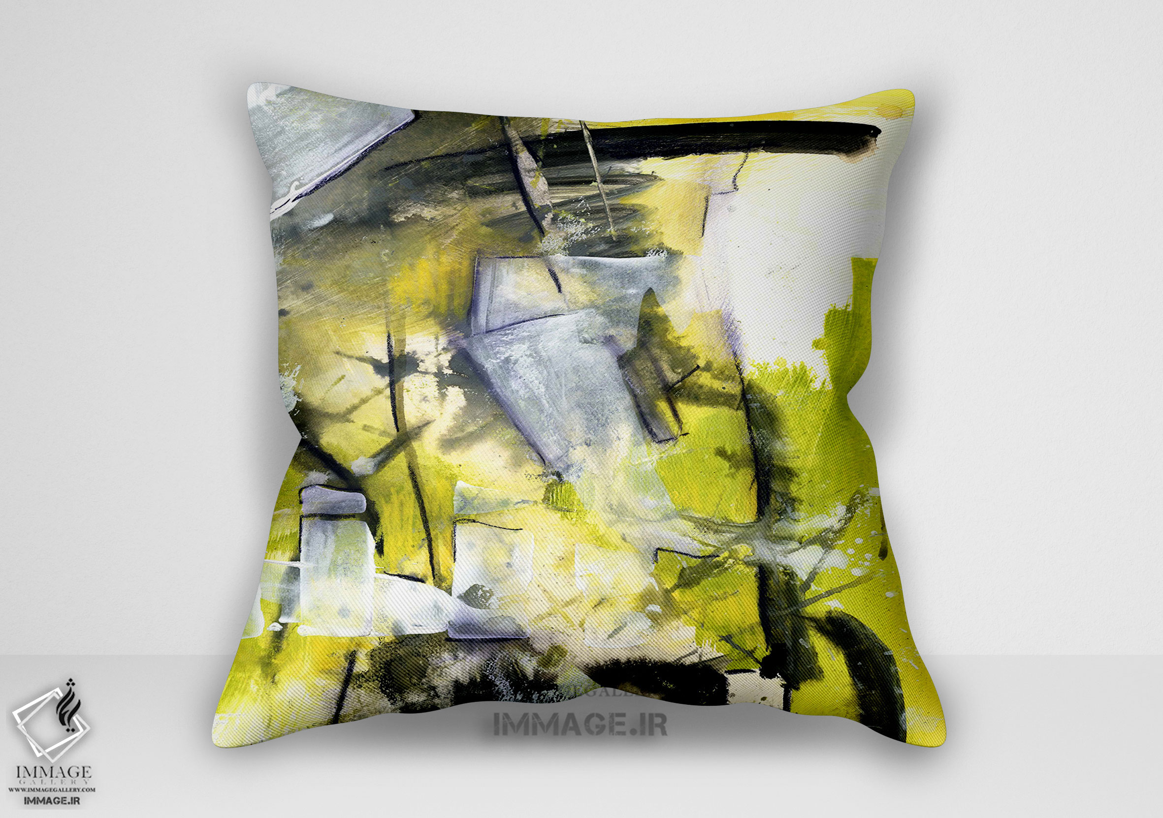 کوسن انتزاعی اوقات هیجان انگیز توسط جویس کامبز (BC 1177)