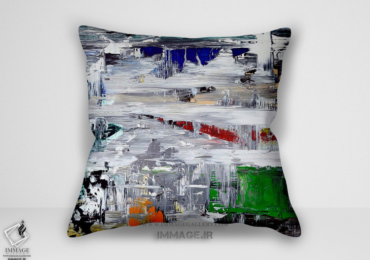 کوسن انتزاعی رنگ ادای احترام رنگ ادای احترام من (BC 1212)