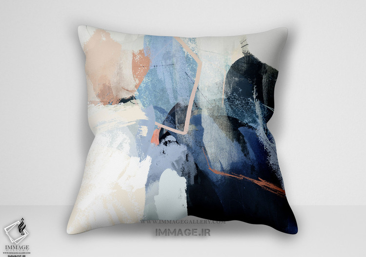 کوسن انتزاعی لوز دوم از ویکتوریا بورگس (BC 1246)