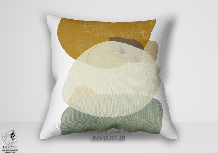 کوسن انتزاعی نقاشی پلاکت اثر جون اریکا وس (BC 1264)