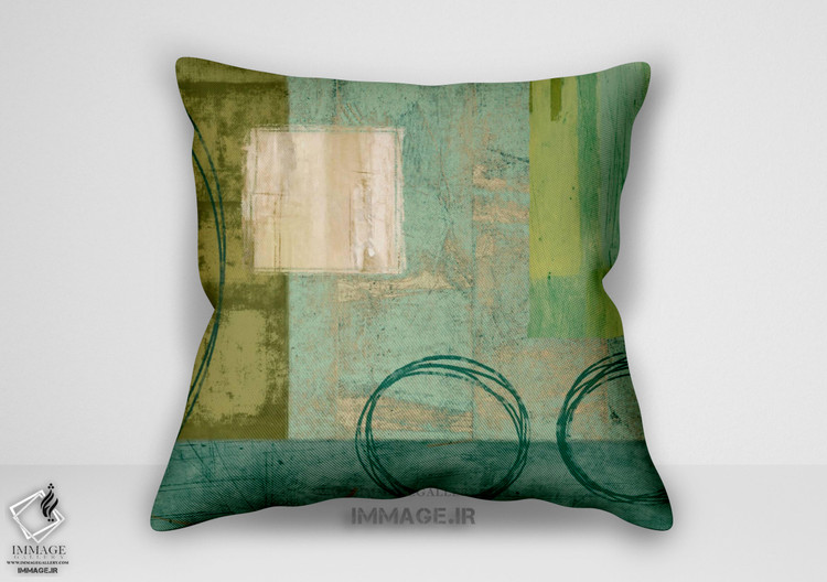 کوسن انتزاعی آکوامارین من (BC 1435)