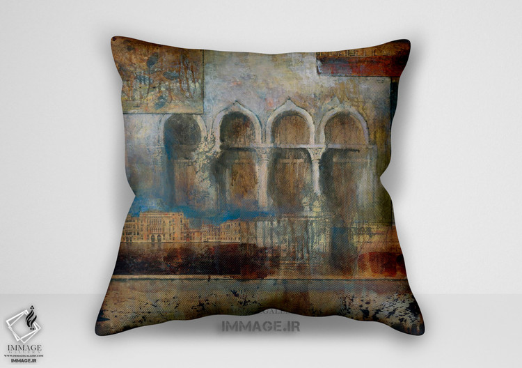 کوسن انتزاعی قطعات توسکانی ۲ (BC 1536)