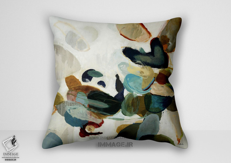 کوسن انتزاعی رندی هیببرد سنگ الگو من (BC 1544)