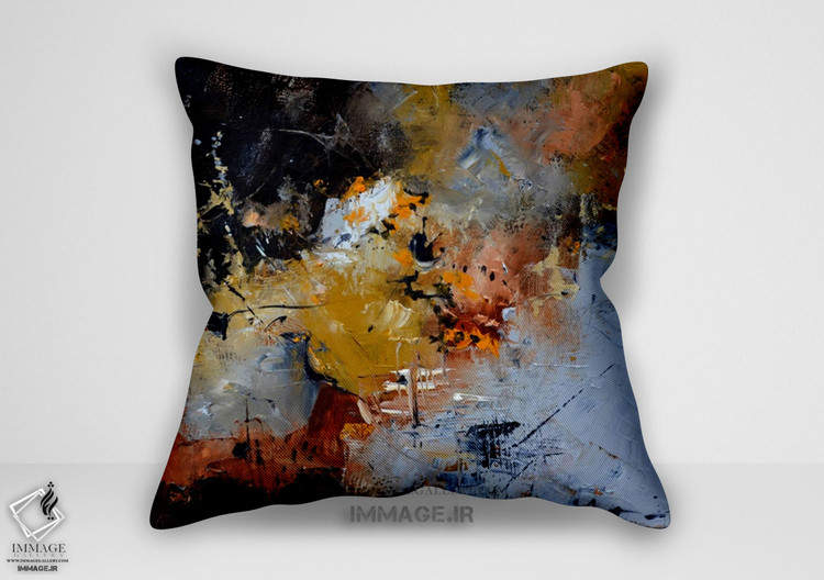 کوسن انتزاعی رنگ های غنی (BC 1549)