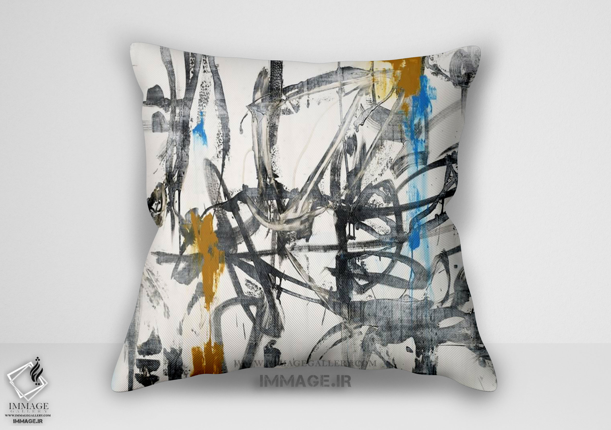 کوسن انتزاعی تابلو برق (BC 1569)