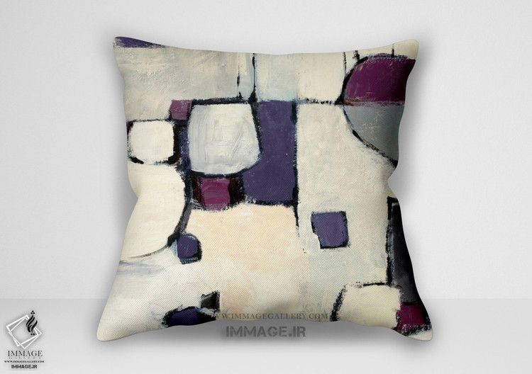 کوسن انتزاعی سفید کردن بیرون (BC 1584)