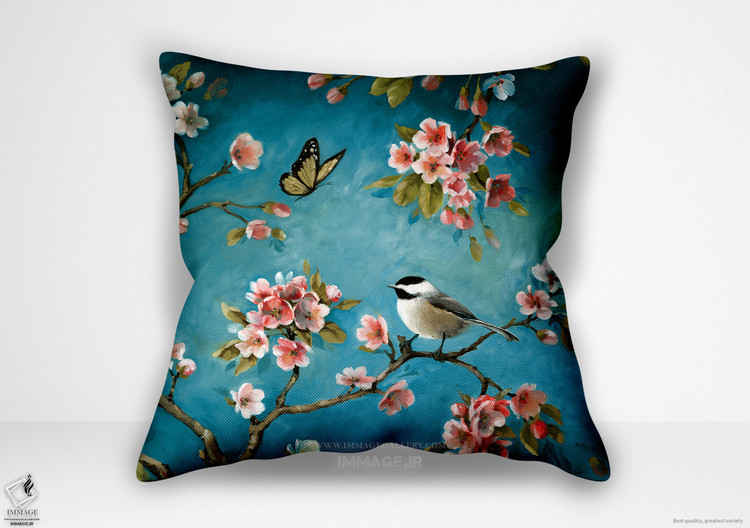 کوسن گل شکوفه اثر لیزا آودیت (WA 1688)