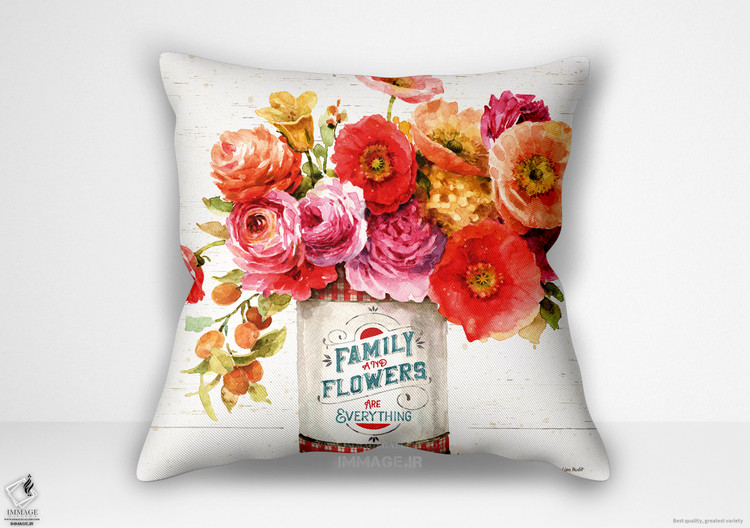 کوسن گل طبیعت تازه کشور توسط لیزا آودیت (WA 1721)