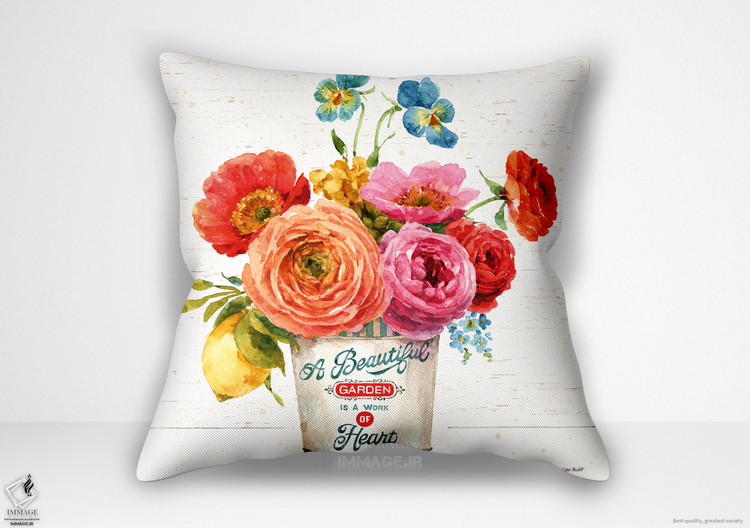 کوسن گل تازگی کشور توسط لیسا آودیت (WA 1723)