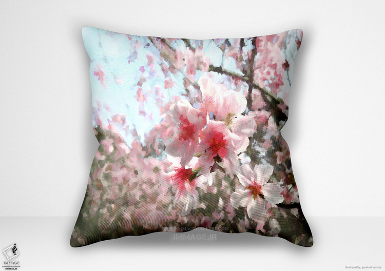 کوسن گل ، شکوفه های گیلاس پیچیده شده (BC 1783)