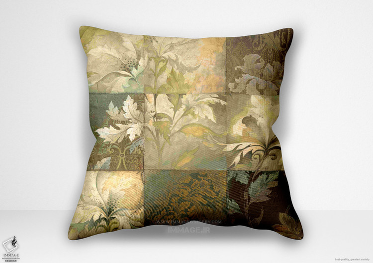 کوسن گل ، آبی گ ل دار (Wa 3716)