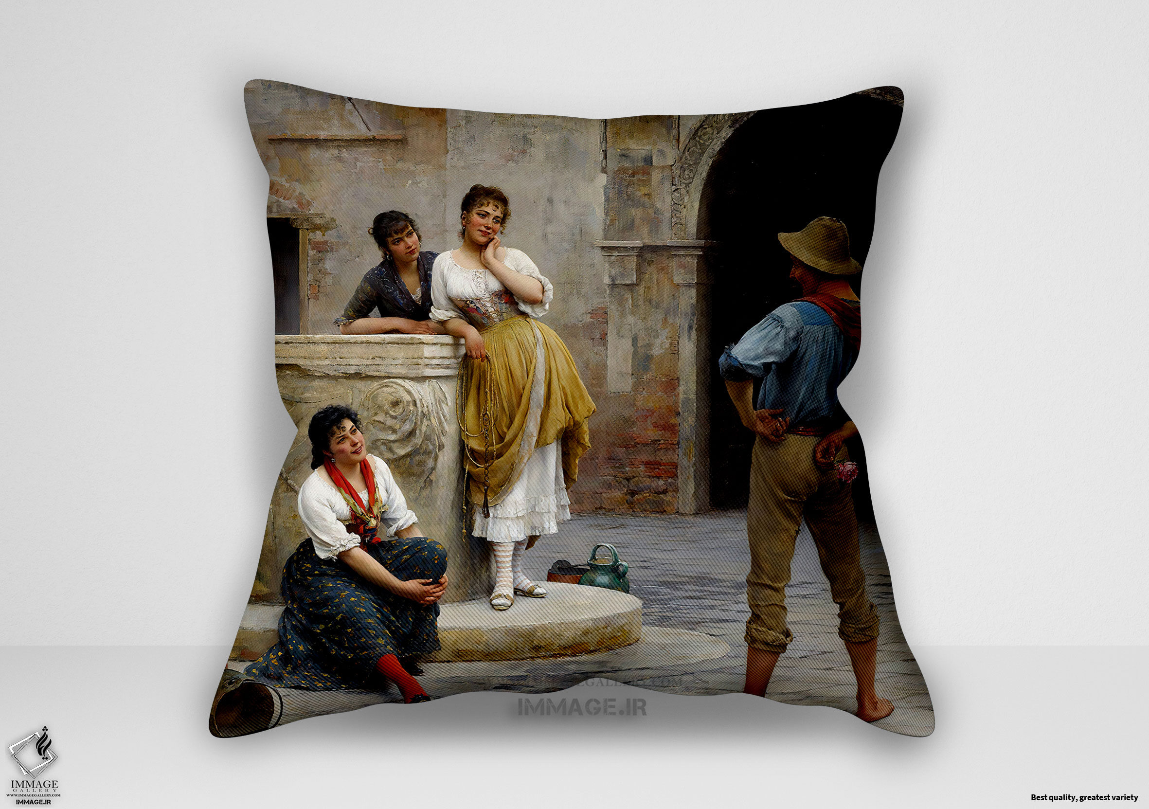 کوسن نقاشی کلاسیک ، موزه ایی ۲۰۳۵۰۲fg (art 1132)