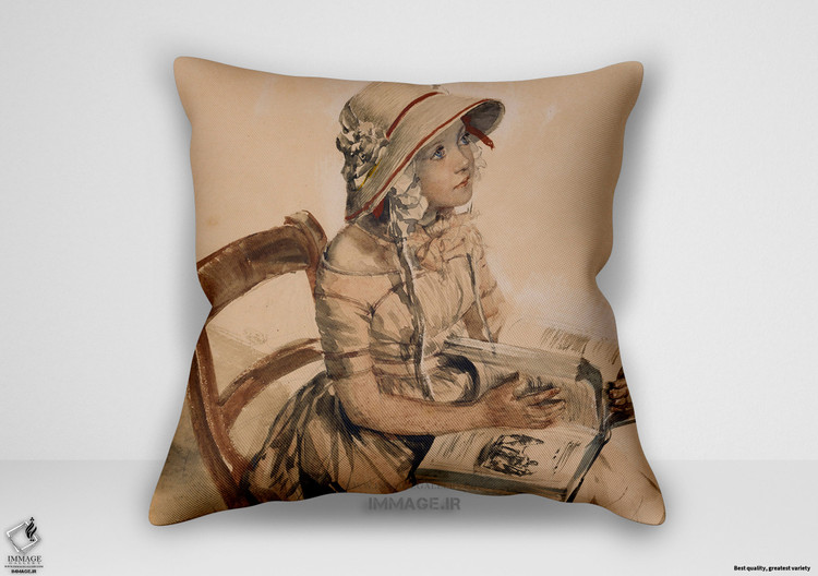 کوسن نقاشی کلاسیک ، موزه ایی توسط آدولف منسل ۱۸ (art 1260)