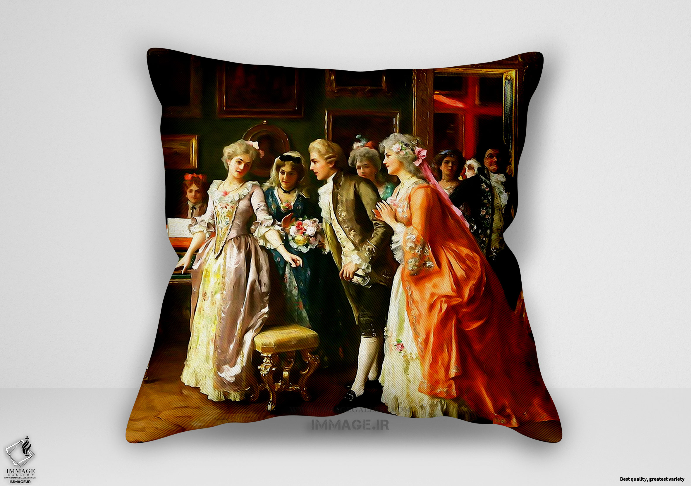 کوسن نقاشی کلاسیک ، موزه ایی توسط فدریکو آندره ئوتی (art 1345)