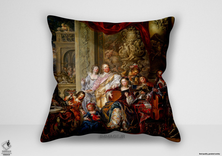 کوسن نقاشی کلاسیک ، موزه ایی کنسرت در قصر (art 1351)