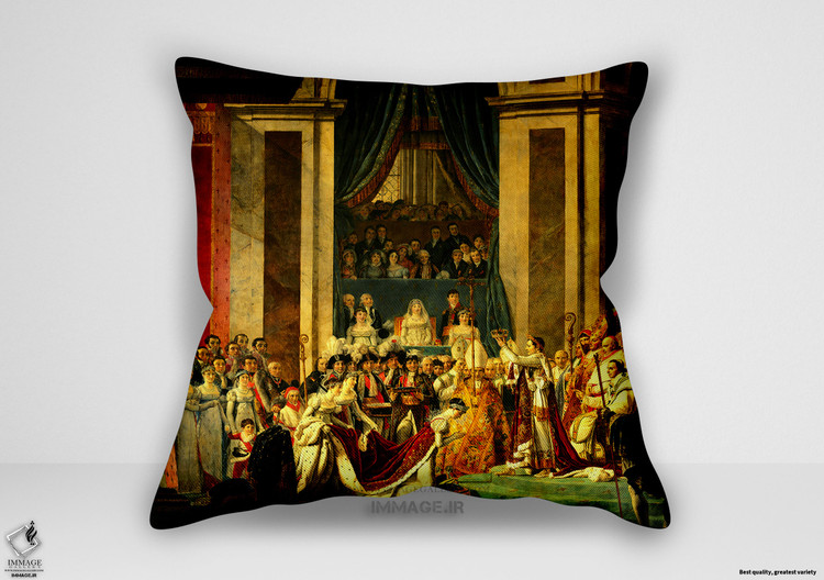 کوسن نقاشی کلاسیک ، موزه ایی ژاک لوئی داوید لو س کر د ناپ لیون ا لو ک غونمان د ژوزفین آ ن تغ دام د پ غی ۲ دسا (art 1415)