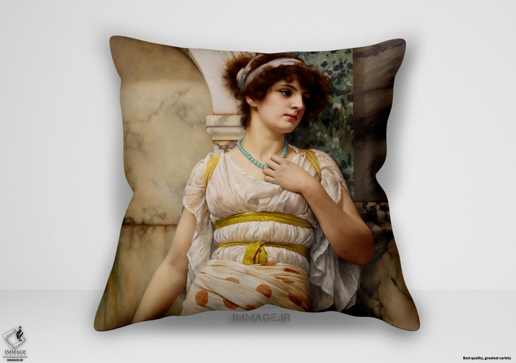 کوسن نقاشی کلاسیک ، موزه ایی جان ویلیام گادوارد انگلیسی ۱۸۶۱ ۱۹۲۲ در چشمه ۱۸۹۳ (art 1420)