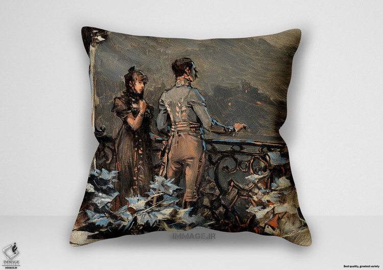 کوسن نقاشی کلاسیک ، موزه ایی نوکتورن اثر فردریک هندریک کامرر (art 1511)