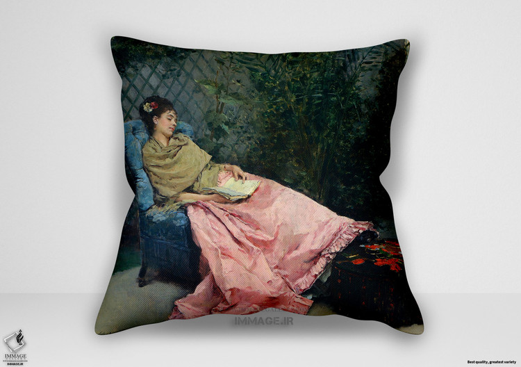 کوسن نقاشی کلاسیک ، موزه ایی ریموندو د مادرازو ای گارت اسپانیایی ۱۸۴۱ ۱۹۲۰ سیستا (art 1546)