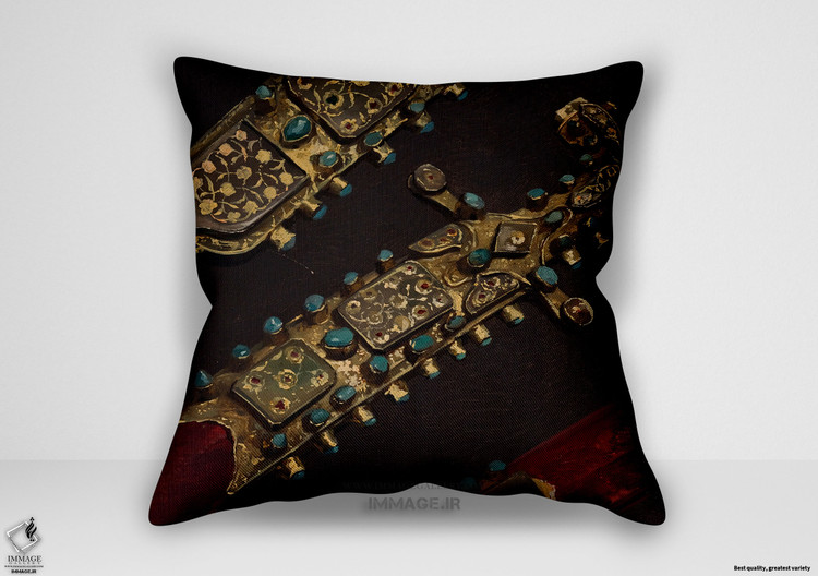 کوسن نقاشی کلاسیک ، موزه ایی مطالعه یک شمشیر ترکی از قرن ۱۷ ۱۸۷۹ (art 1583)