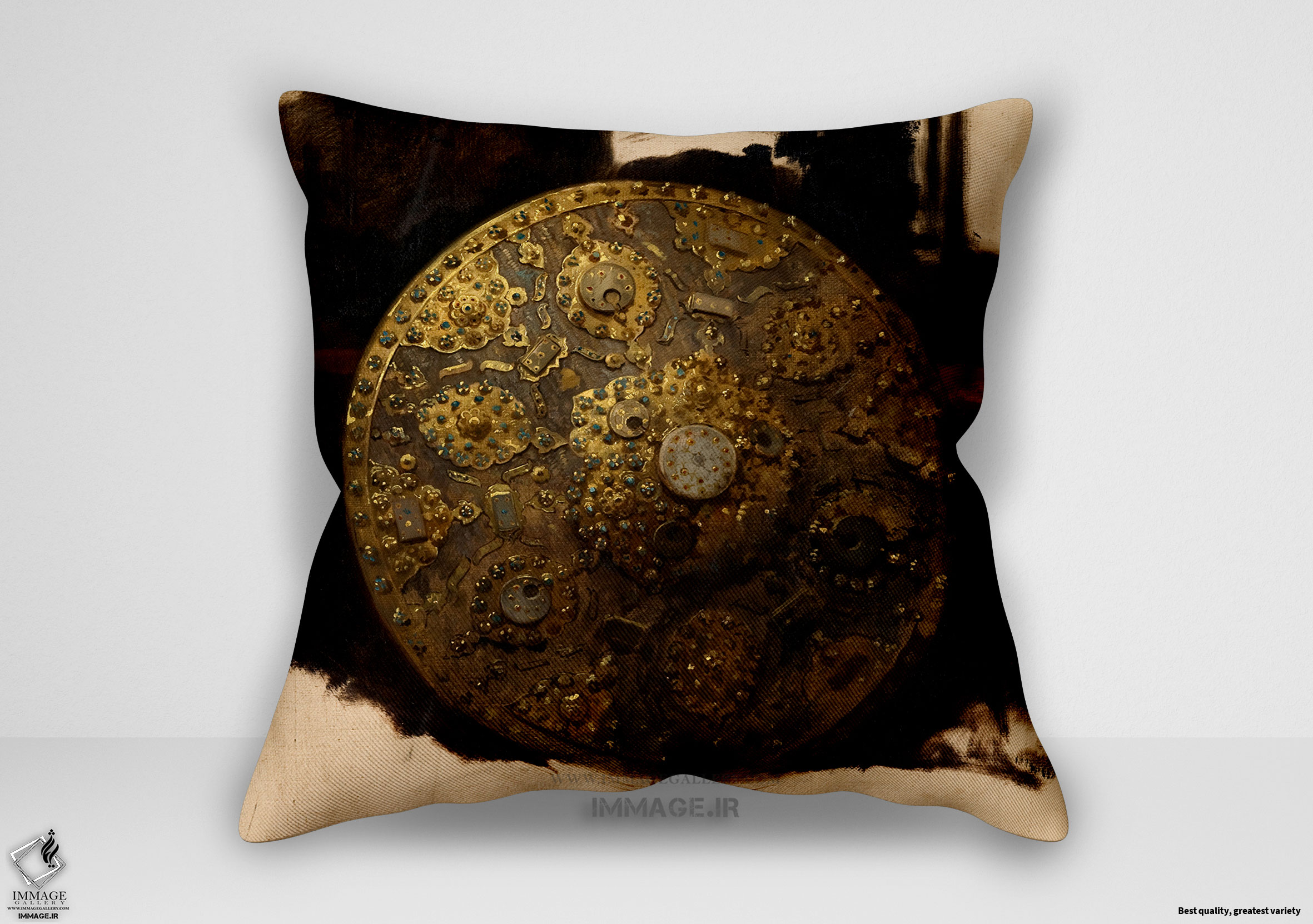 کوسن نقاشی کلاسیک ، موزه ایی مطالعه ای درباره سپر شرقی ۱۸۷۹ (art 1584)