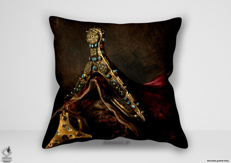 کوسن نقاشی کلاسیک ، موزه ایی مطالعه رکاب و زین ۱۸۷۹ (art 1586)