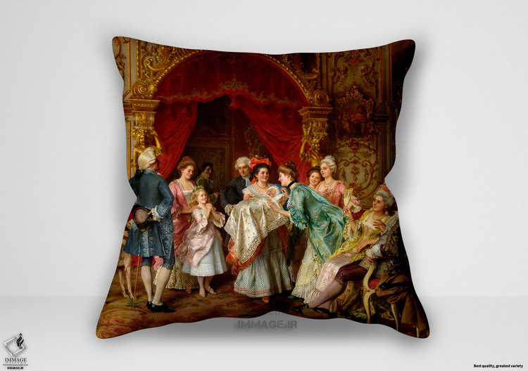 کوسن نقاشی کلاسیک ، موزه ایی اولین بازدید (art 1608)