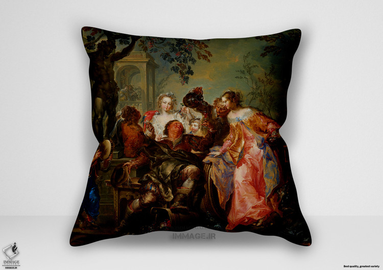 کوسن نقاشی کلاسیک ، موزه ایی لذت های فصل ها پاییز حدود ۱۷۳۰ (art 1626)
