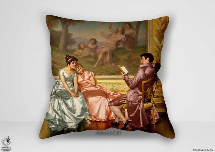 کوسن نقاشی کلاسیک ، موزه ایی شعرخوانی (art 1630)