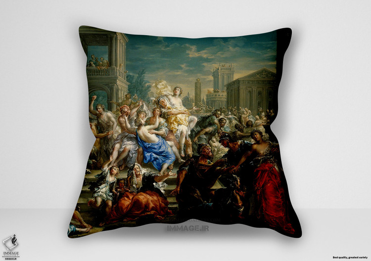 کوسن نقاشی کلاسیک ، موزه ایی تجاوز به زنان سابینی قرن ۱۸ (art 1636)