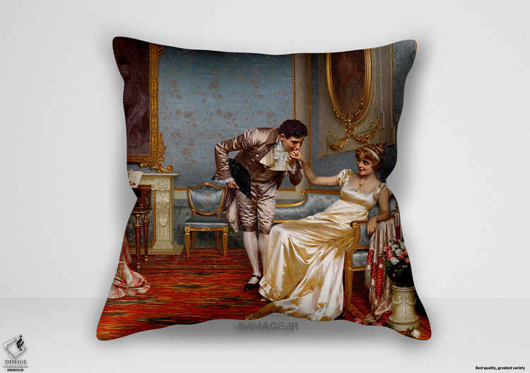 کوسن نقاشی کلاسیک ، موزه ایی خواستگار (art 1645)