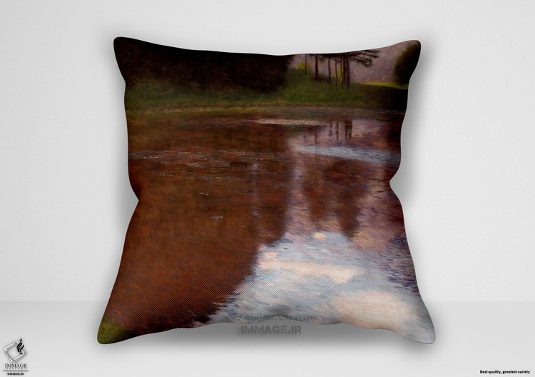 کوسن نقاشی کلاسیک ، موزه ایی حوض آرام در نزدیکی (art 1655)