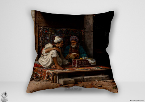 کوسن نقاشی کلاسیک ، موزه ایی یک نویسنده عمومی قسطنطنیه ۱۸۸۰ (art 1660)