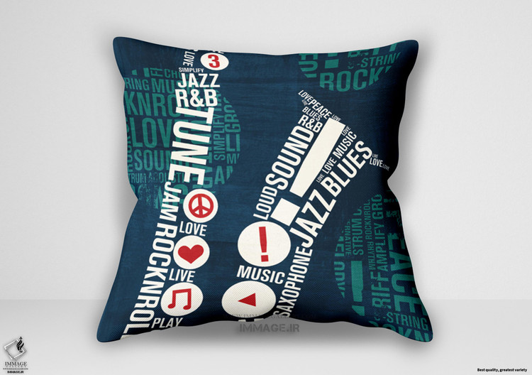 کوسن مدرن تایپ ساکس اسکوئر اثر مایکل مولان (AP 12414)