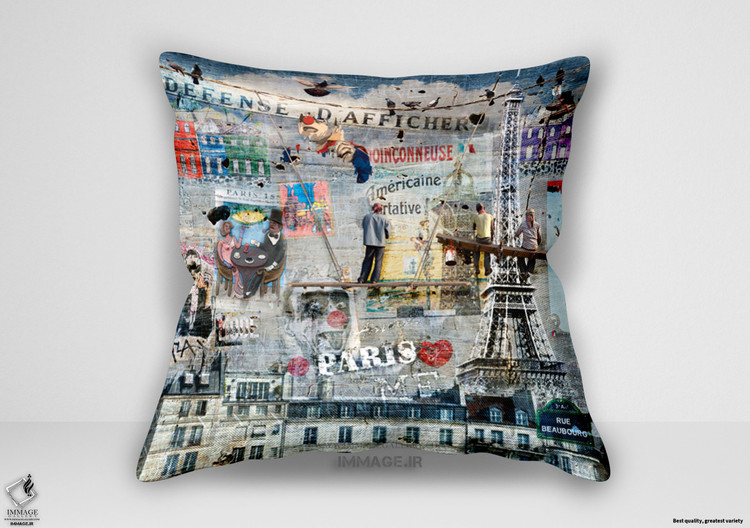 کوسن مدرن نقاشان گرافیتی پاریس (GP 6193)