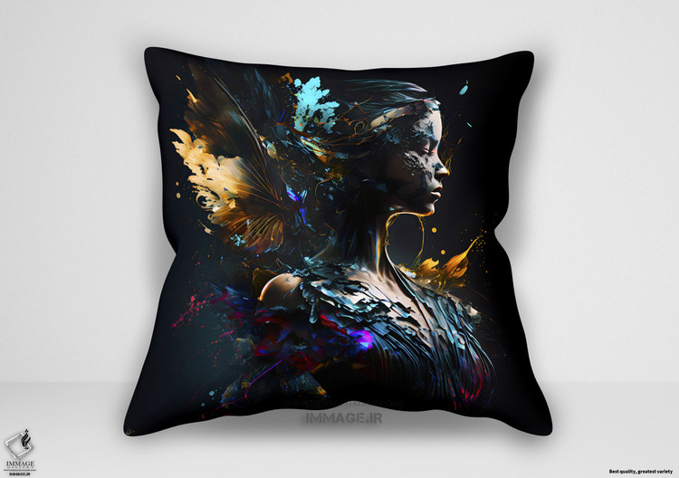 کوسن مدرن روح پروانه ای اثر لو (IG 10307)