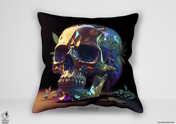 کوسن مدرن جمجمه جواهر نشان اثر لو (IG 10314)