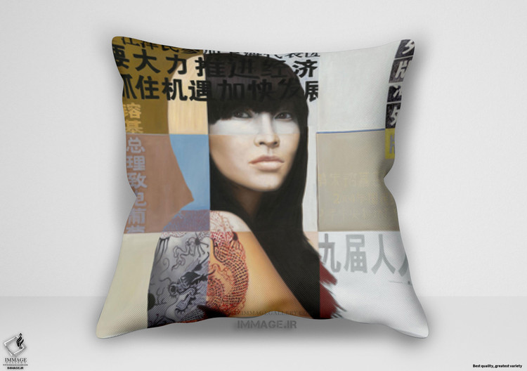 کوسن مدرن لی چی وا ۳ اثر شیرین دنیا (IG 5286)