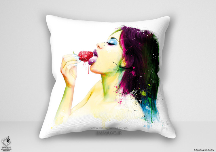 کوسن مدرن بوسه میوه ای ۱ اثر پاتریس مورسیانو (IG 7270)