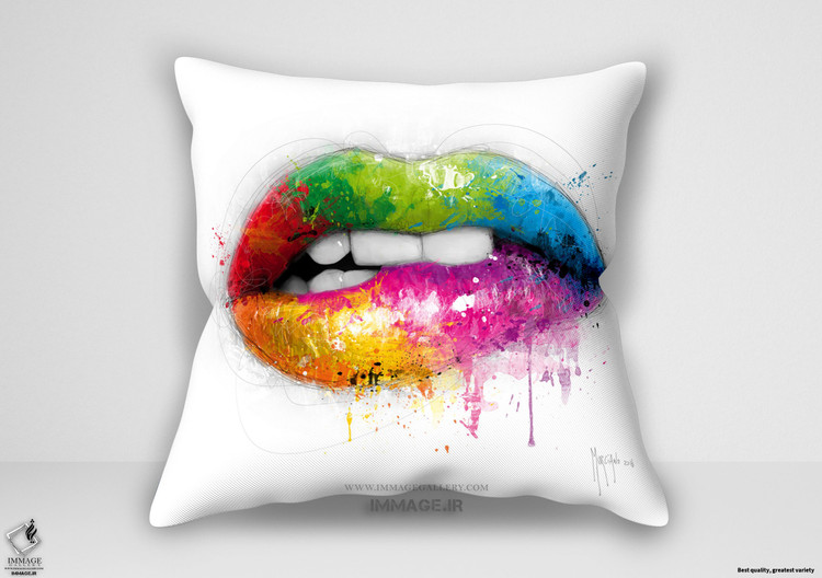 کوسن مدرن رژ لب اثر پاتریس مورسیانو (IG 8112)