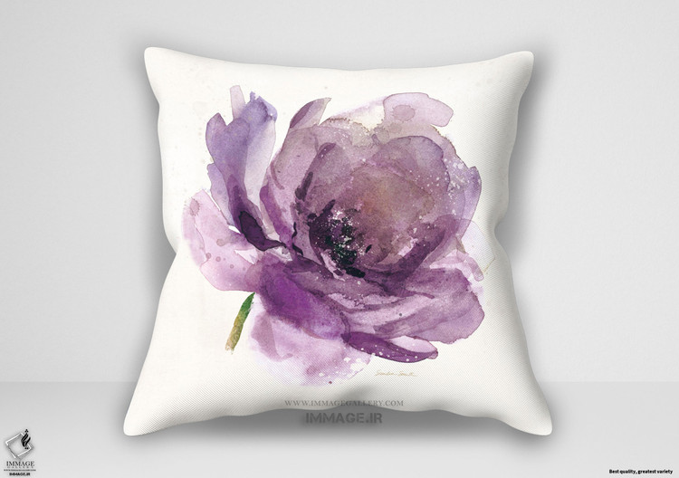 کوسن گل ، شکوفه آلو آبکی اثر ساندرا اسمیت (C3760 AM)