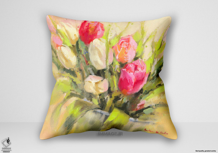 کوسن گل ، لاله های فراوان اثر مرتیان د مولر امانوئل (IG 5698)