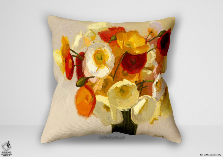 کوسن گل ، خشخاش های نوامبر اثر نواک شرلی (WA 5072)