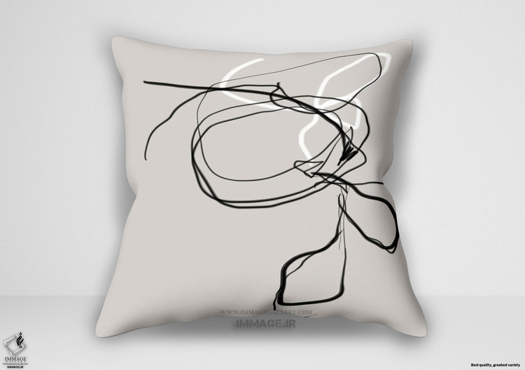 کوسن انتزاعی شماره ۴ رشته ای اثر بیکر برانوین (B 3914)