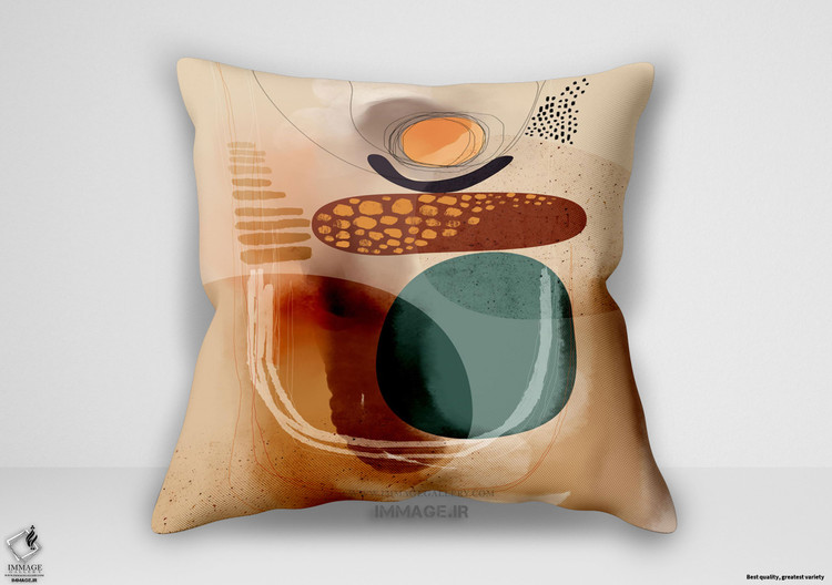 کوسن انتزاعی تلماسه ها اثر بانرجی ایشیتا (B 4192)