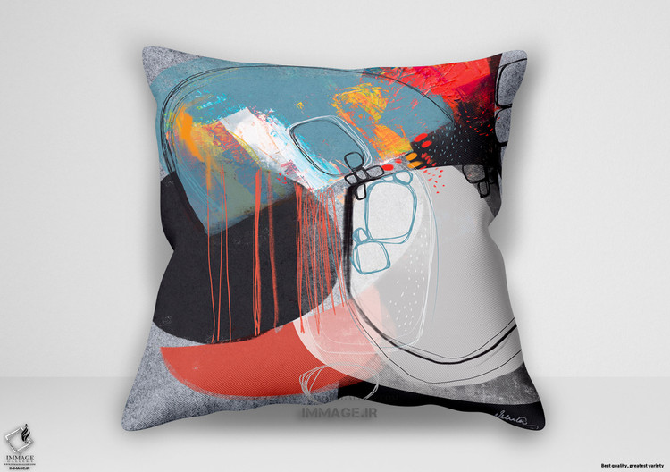 کوسن انتزاعی ساحل پبل ۱ اثر بان رجی ایشیتا (B 4405)